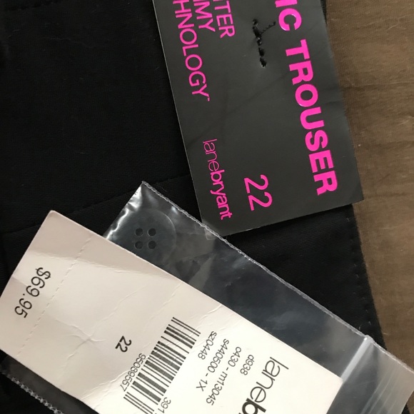 Brand new trousers size 22. Pattern Gray fishbone - Picture 2 of 2